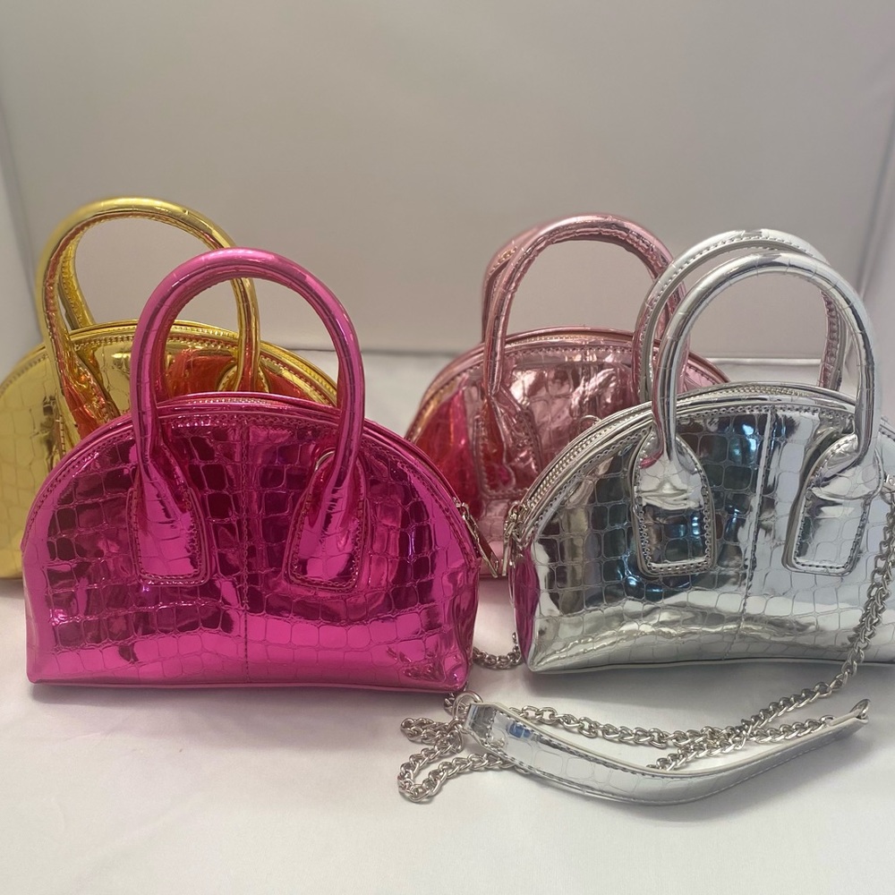 Zara-Mini Metallic Crossbody Bag